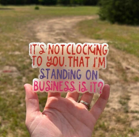 It's not clocking to you Silicone Freshie Mold - Red River Mold Co