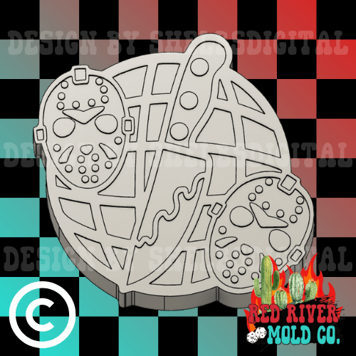 Jason Disco Ball Silicone Freshie Mold - Red River Mold Co