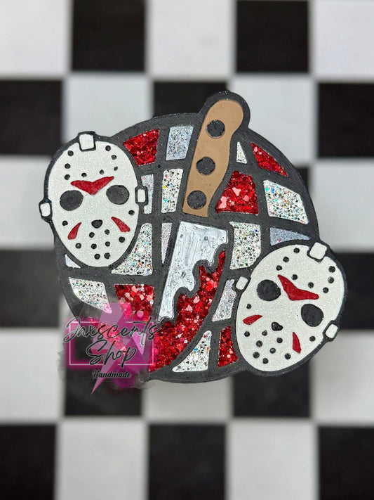 Jason Disco Ball Silicone Freshie Mold - Red River Mold Co