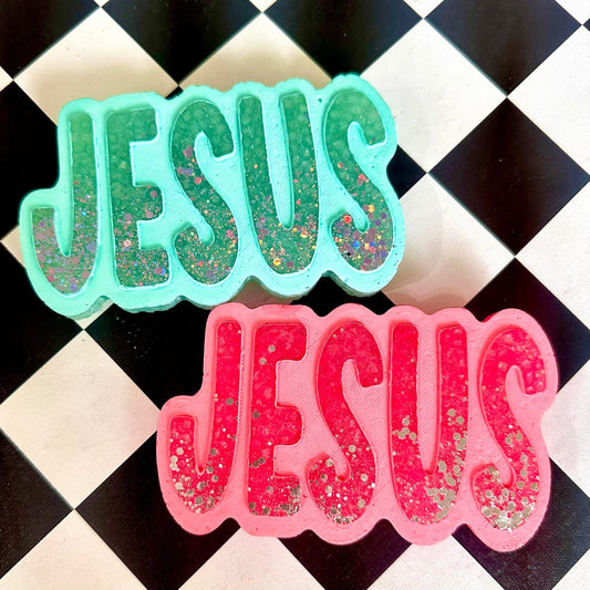 Jesus Silicone Freshie Mold - Red River Mold Co