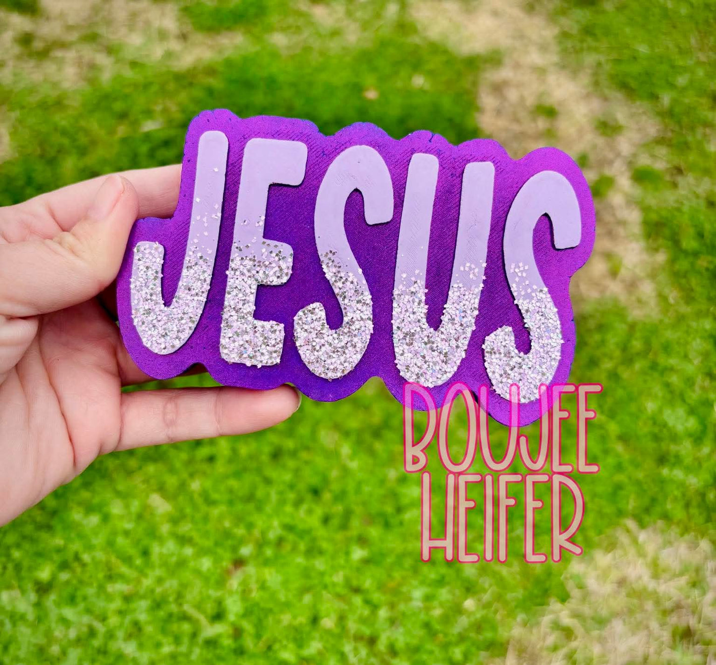 Jesus Silicone Freshie Mold - Red River Mold Co