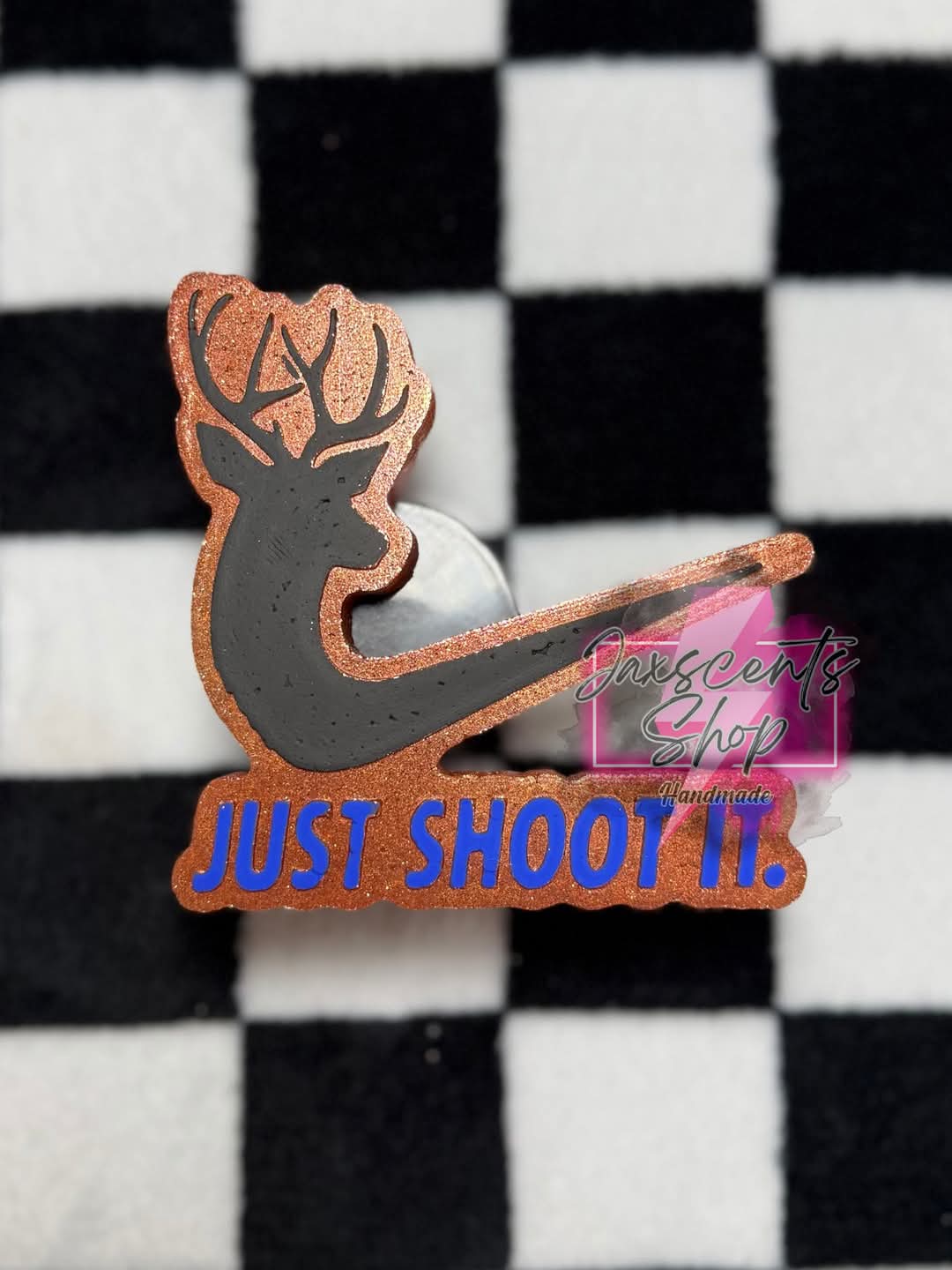 Just Shoot It Deer Silicone Freshie Mold - Red River Mold Co