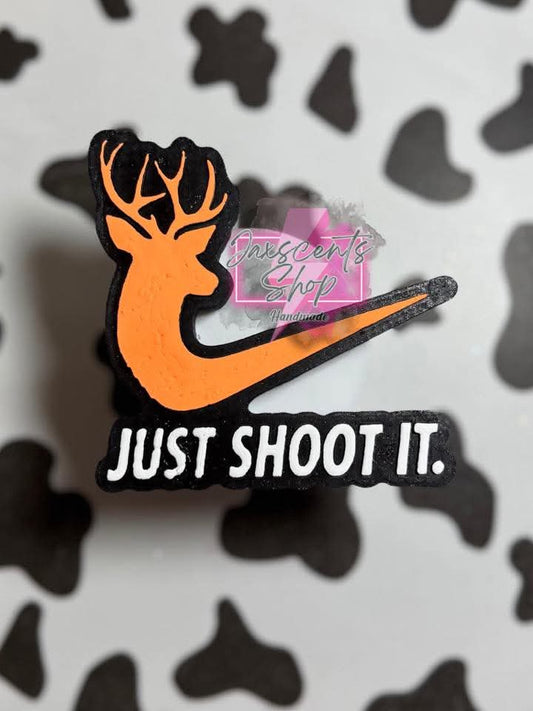 Just Shoot It Deer Silicone Freshie Mold - Red River Mold Co