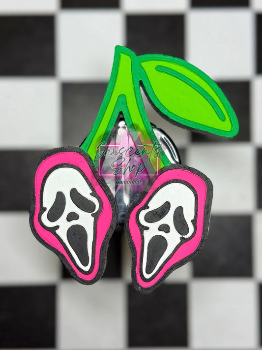 Killer Ghost Cherries Silicone Freshie Mold - Red River Mold Co