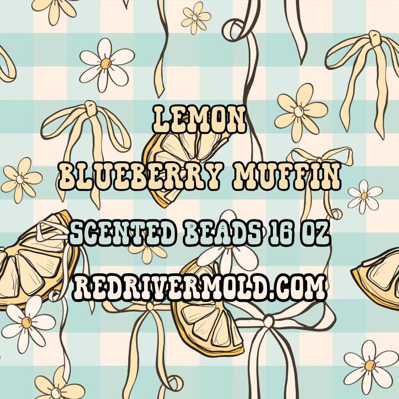 Lemon Blueberry Muffin Scented Aroma Beads 16 oz