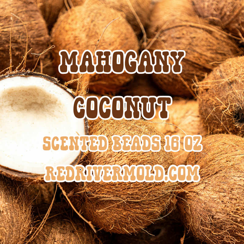 Mahogany Coconut Scented Aroma Beads 16 oz
