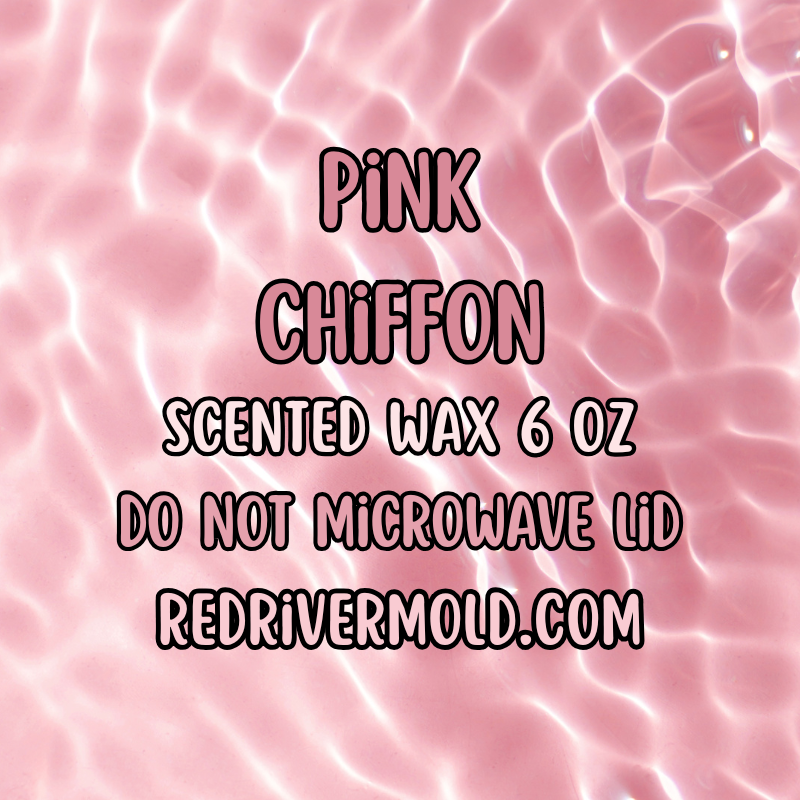 Pink Chiffon Pre-Scented Wax 6oz
