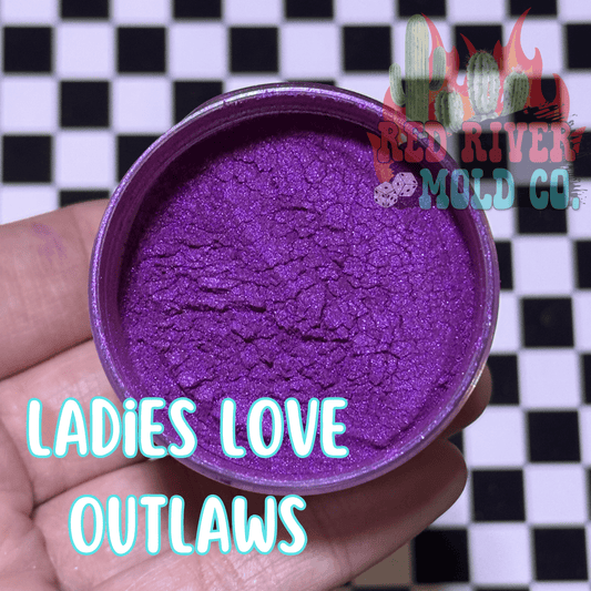 Ladies Love Outlaws Premium Mica Powder - Red River Mold Co