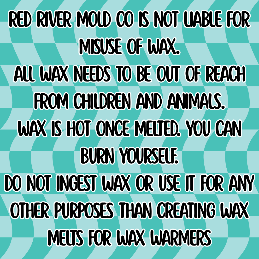 Leather & Lace Pre - Scented Wax 6oz - Red River Mold Co