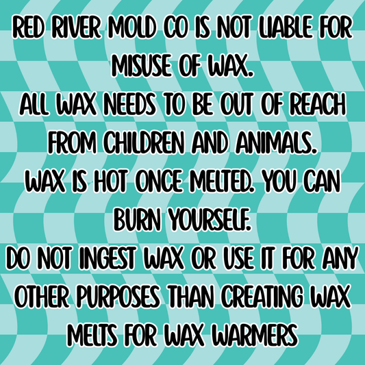 Leather & Lace Pre - Scented Wax 6oz - Red River Mold Co