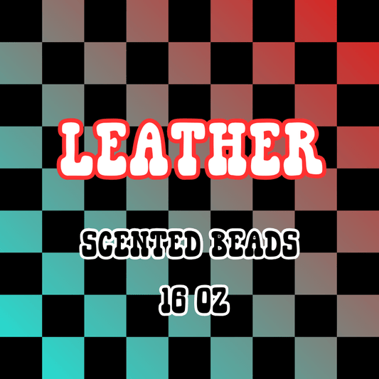 Leather Scented Aroma Beads 16 oz - Red River Mold Co