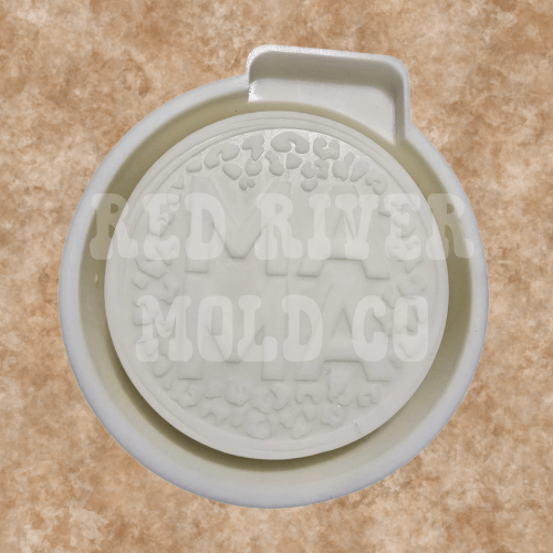 Leopard Mama Round Silicone Freshie Mold - Red River Mold Co
