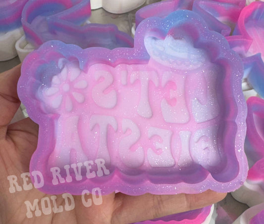 Let's Fiesta Silicone Freshie Mold - Red River Mold Co