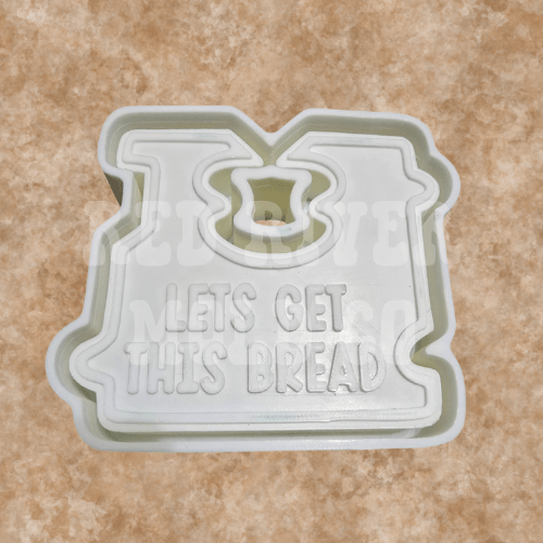 Let's Get This Bread Silicone Freshie Mold - Red River Mold Co