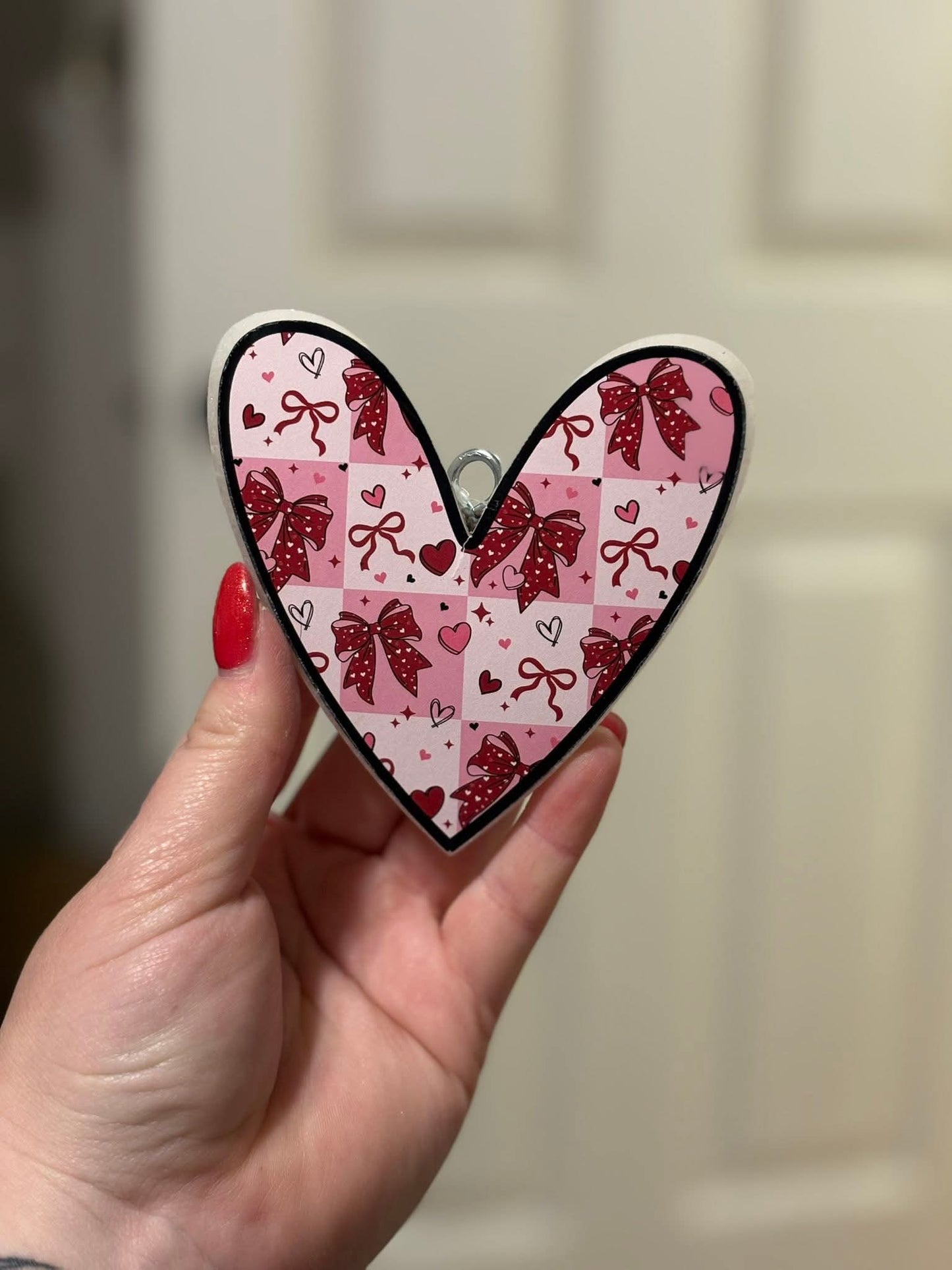 Long Heart Silicone Freshie Mold - Red River Mold Co