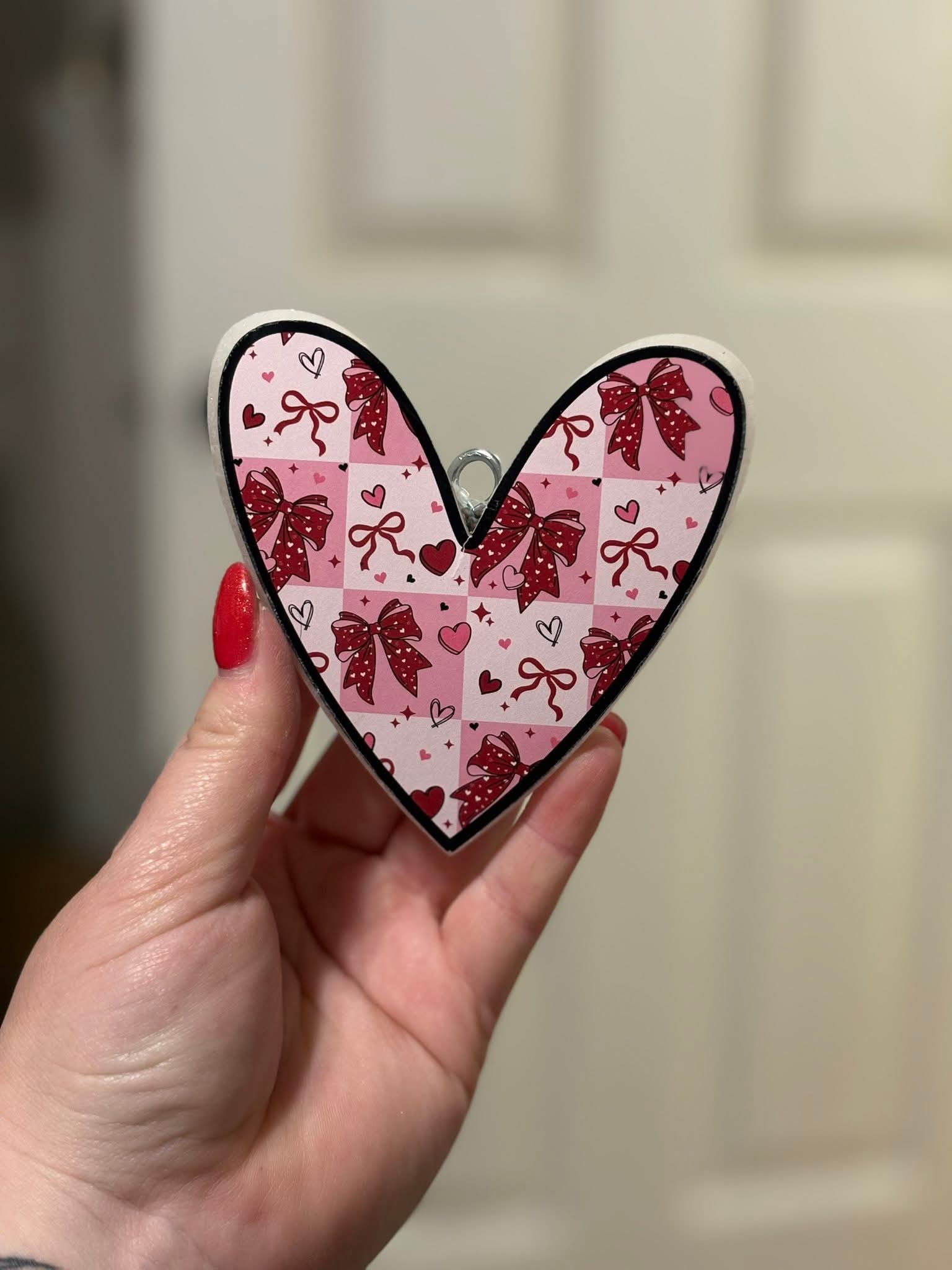 Long Heart Silicone Freshie Mold - Red River Mold Co