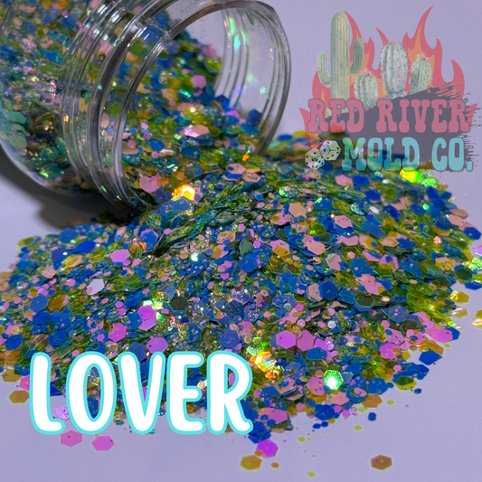 Lover Premium Chunky Glitter (Iridescent Metallic) - Red River Mold Co