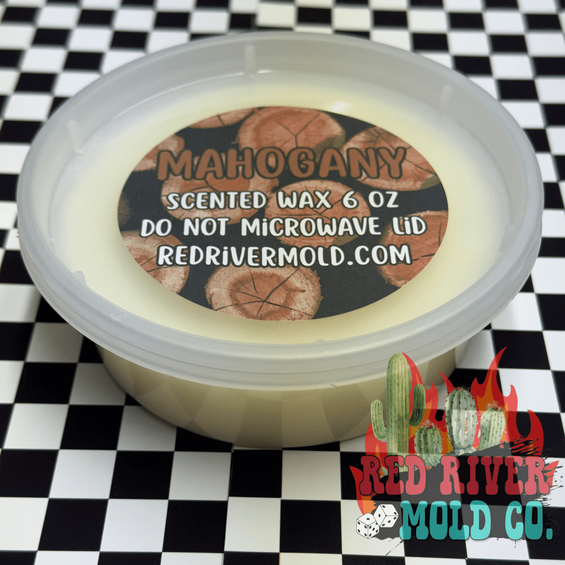 Mahogany Pre - Scented Wax 6oz - Red River Mold Co