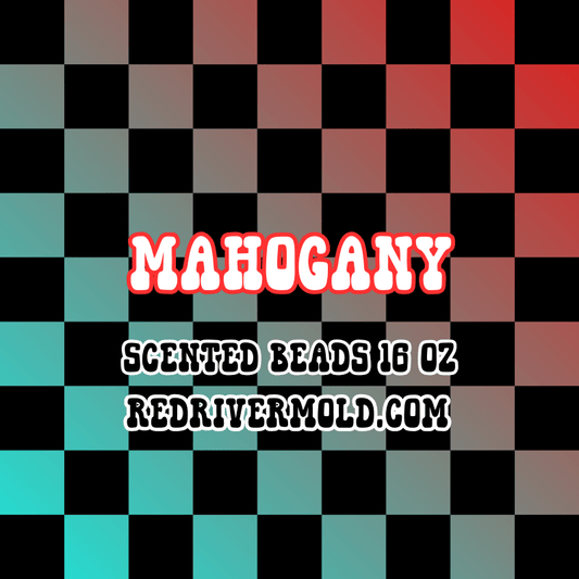 Mahogany Scented Aroma Beads 16 oz - Red River Mold Co