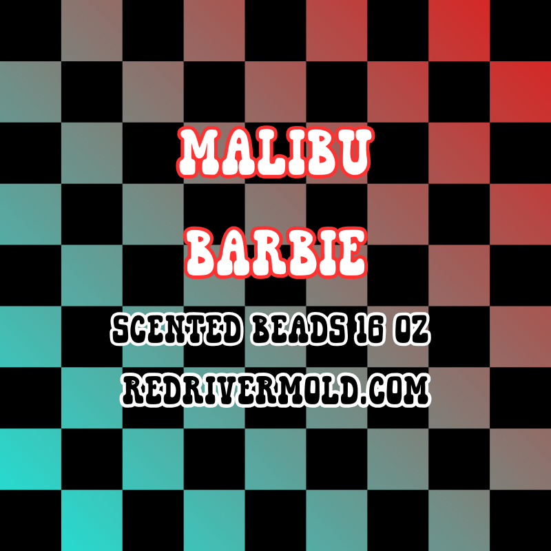 Malibu Barbie Scented Aroma Beads 16 oz - Red River Mold Co