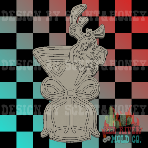 Max Martini Glass Silicone Freshie Mold - Red River Mold Co