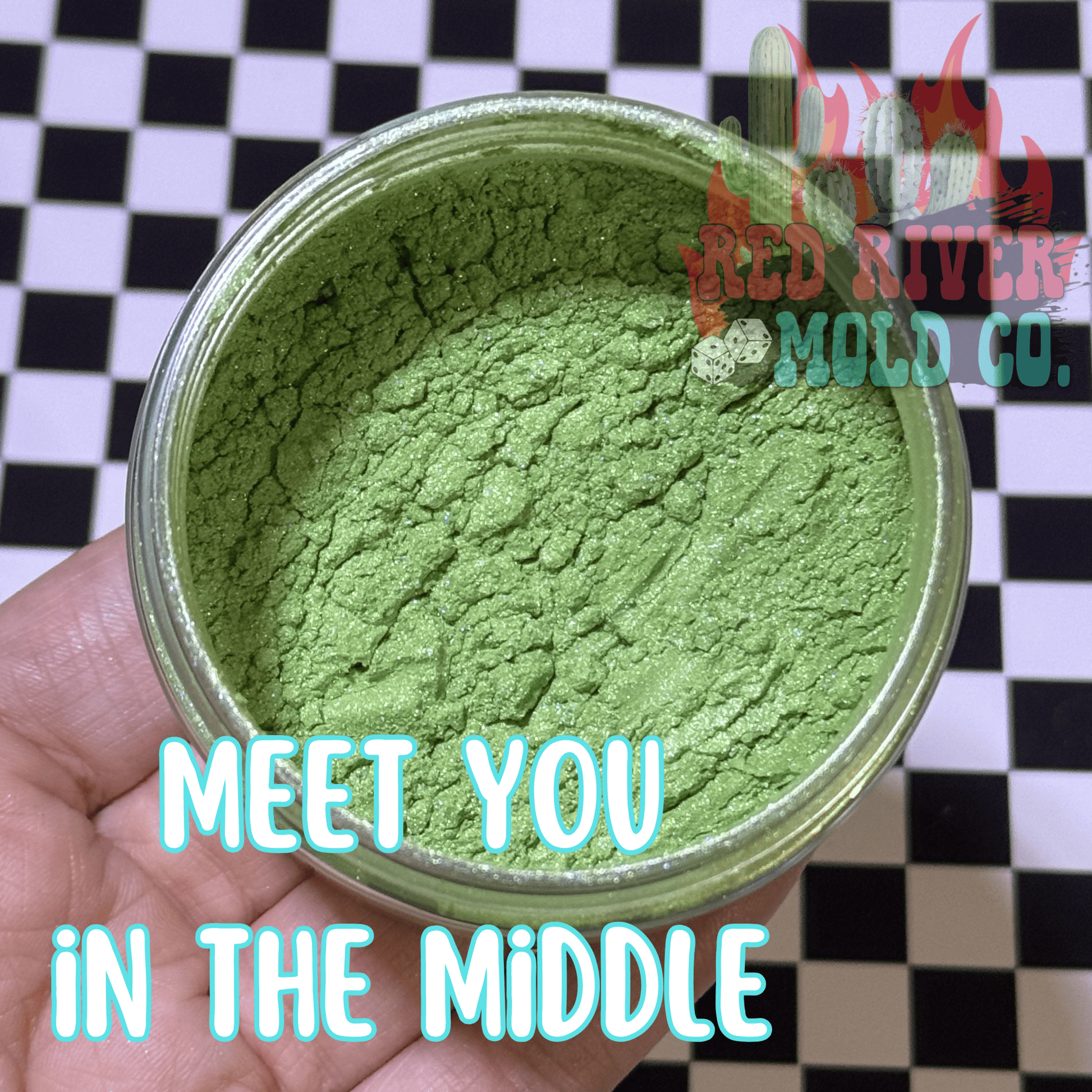 Meet you in the middle Premium Mica Powder - Red River Mold Co