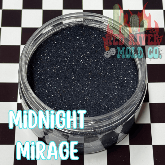 Midnight Mirage Premium Ultra Fine Glitter Dust (1/500) Metallic - Red River Mold Co