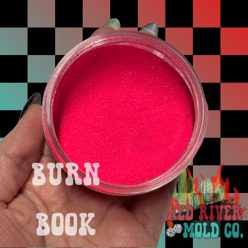 Burn Book Premium Ultra Fine Glitter Dust (1/256) Neon Translucent