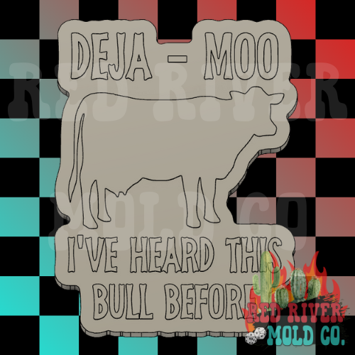 Deja - Moo Silicone Freshie Mold