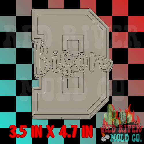 Bison B Silicone Freshie Mold