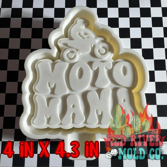 Moto Mama Silicone Freshie Mold - Red River Mold Co