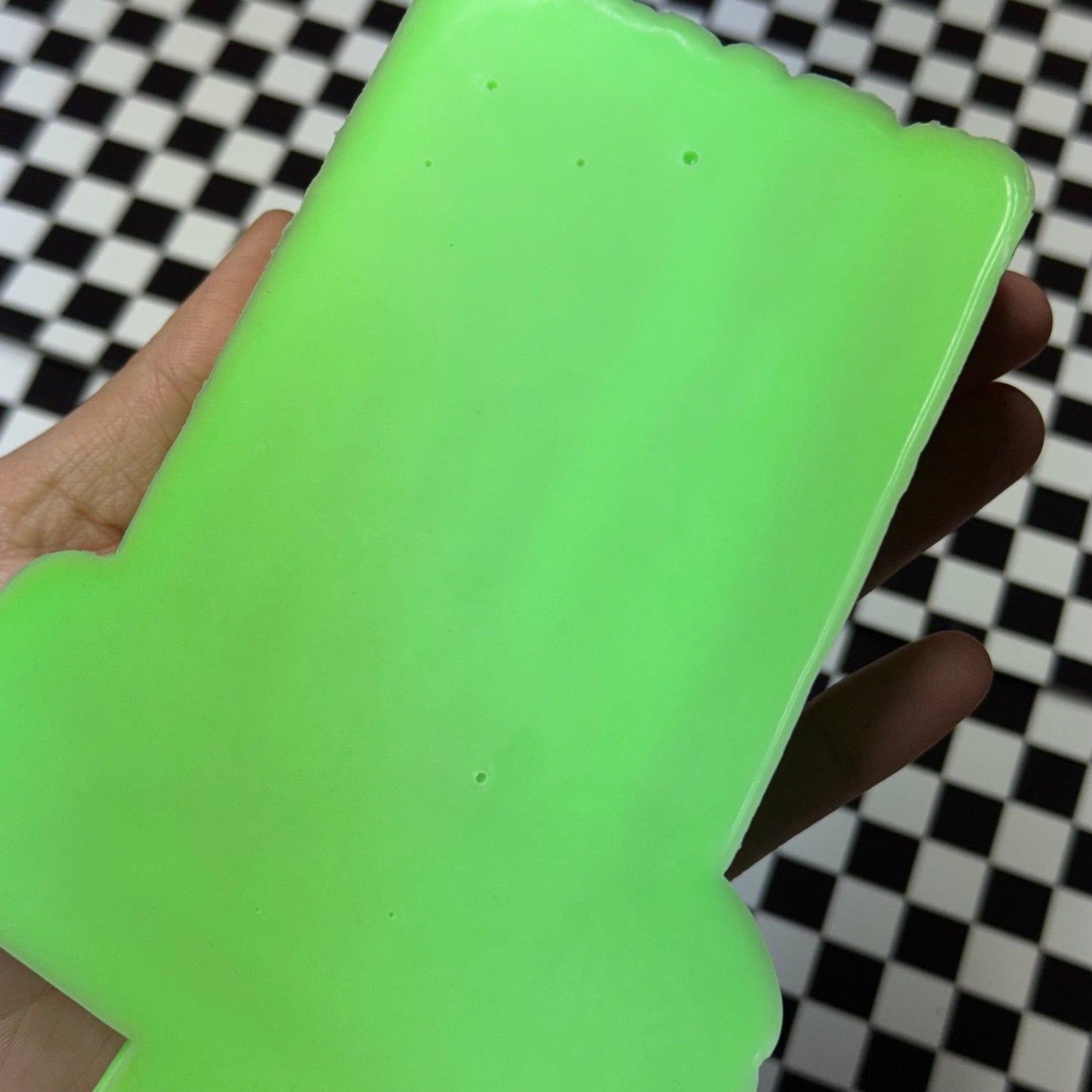 Motorcycle rider flag B - Grade Silicone Freshie Mold - Red River Mold Co
