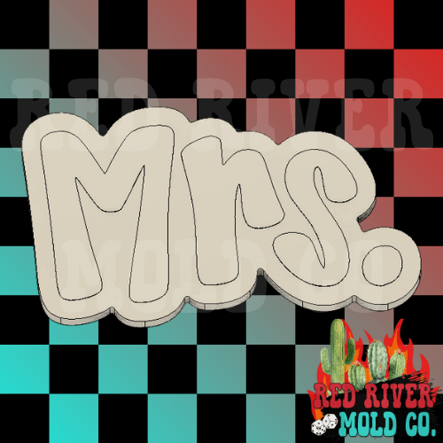 Mrs. Silicone Freshie Mold - Red River Mold Co