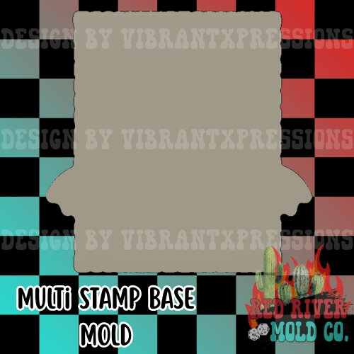 Multi Stamp Base Mold for Inserts - Red River Mold Co