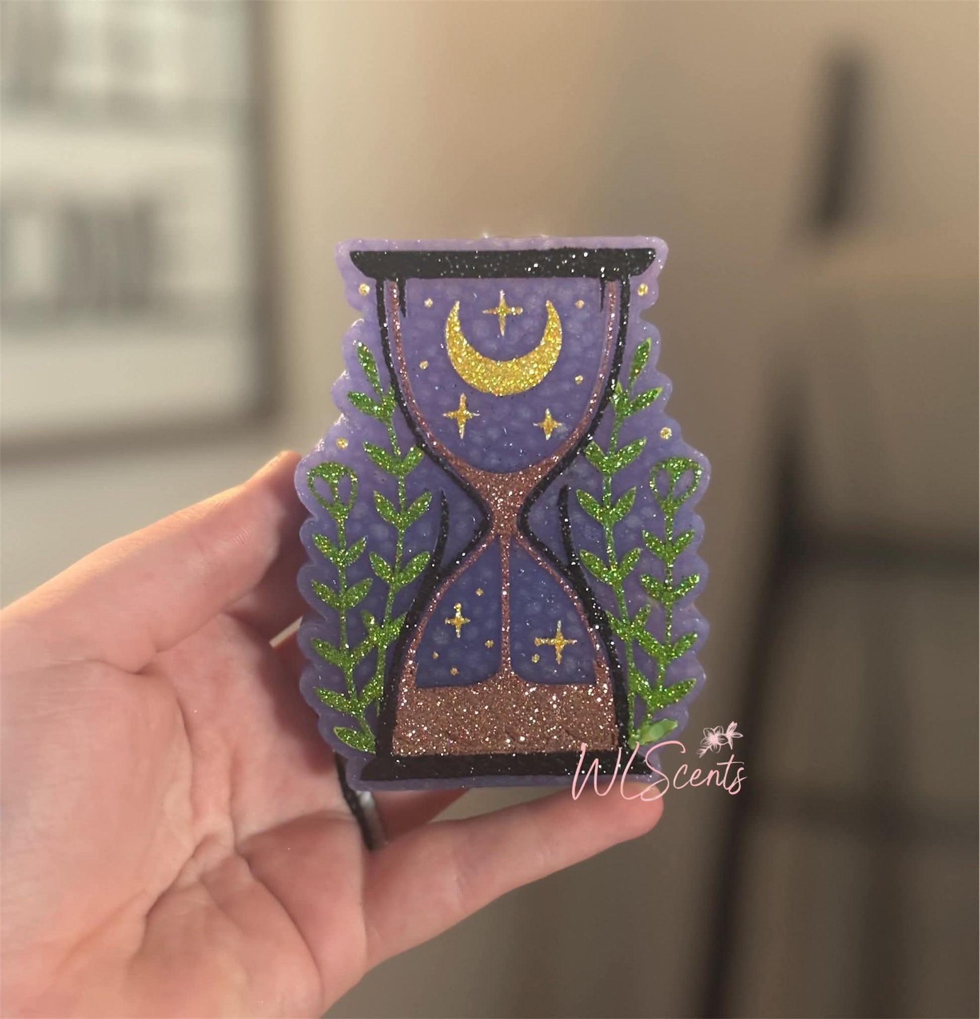 Mystical Hourglass Silicone Freshie Mold - Red River Mold Co