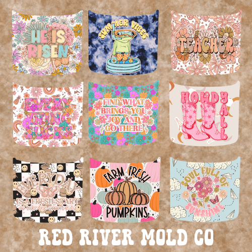 Natollie's Creation's Candle cardstock grab bag - Red River Mold Co
