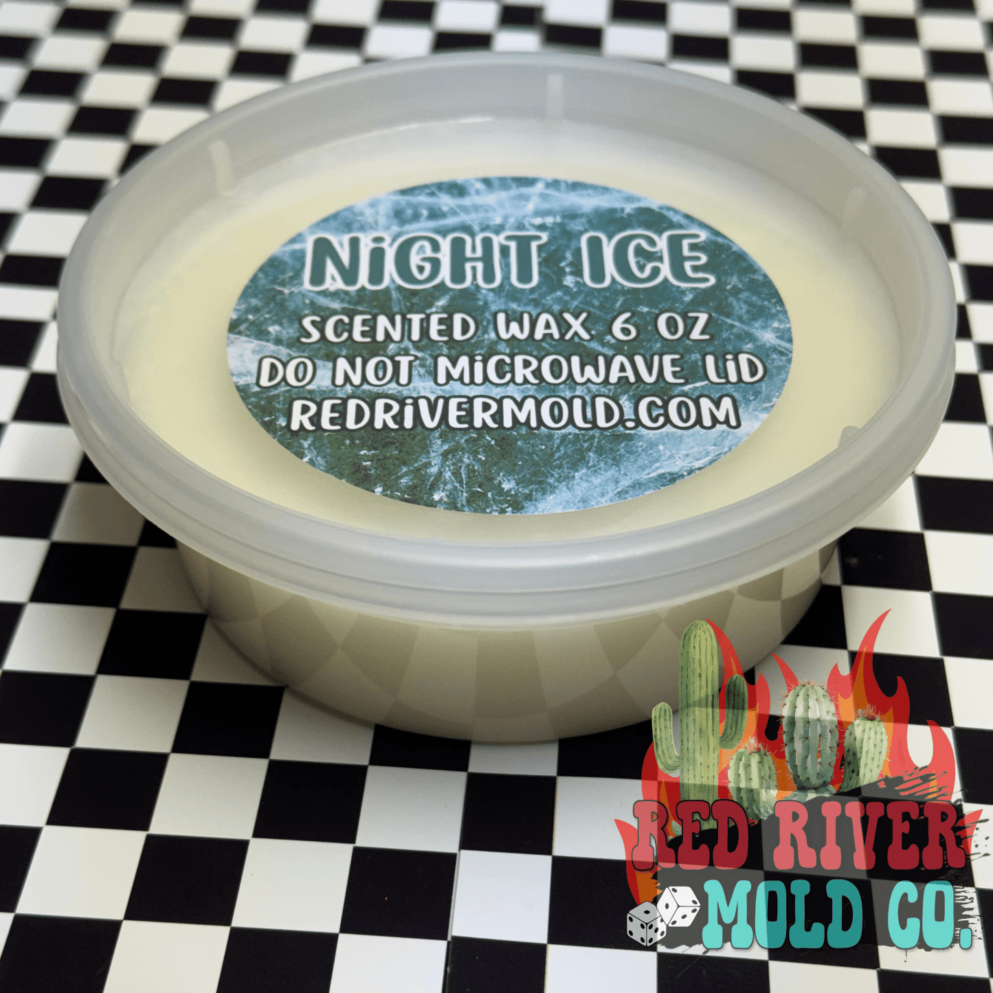 Night Ice Pre - Scented Wax 6oz - Red River Mold Co