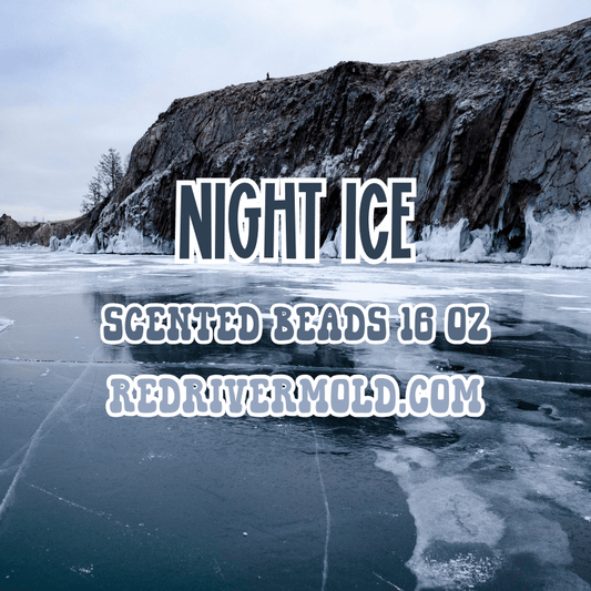 Night Ice Scented Aroma Beads 16 oz (compared to Black Ice) - Red River Mold Co