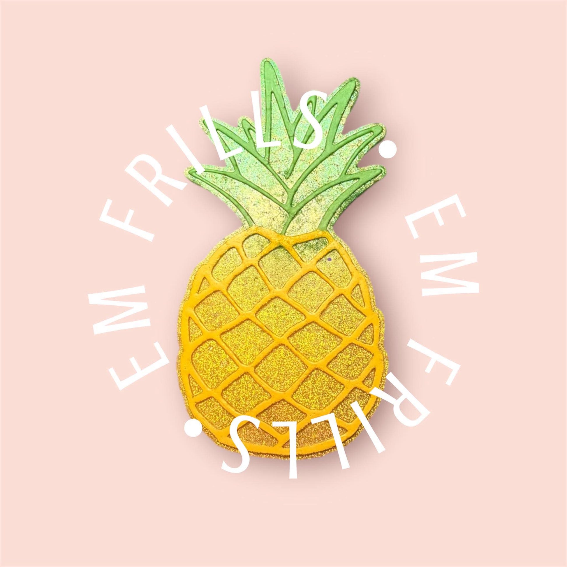 Pineapple Silicone Freshie Mold - Red River Mold Co
