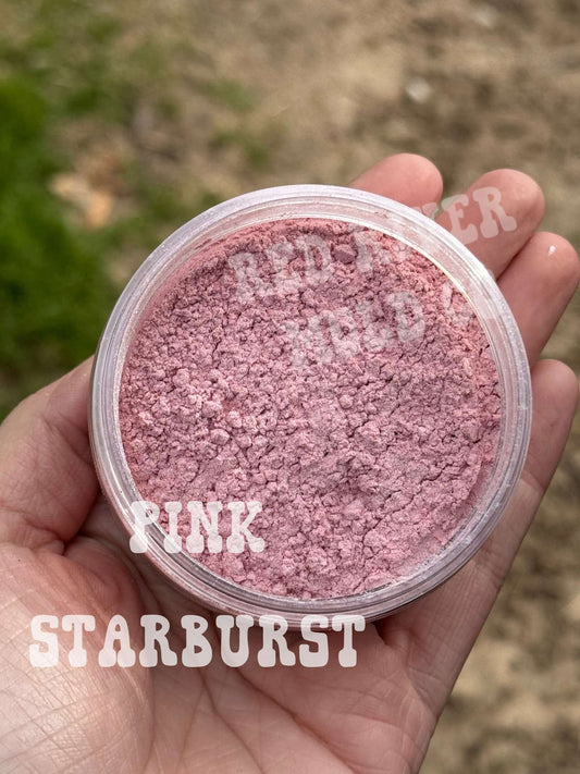 Pink Starburst Premium Mica Powder - Red River Mold Co