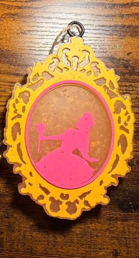 Pink Witch Fancy Mirror Mold Insert - Red River Mold Co