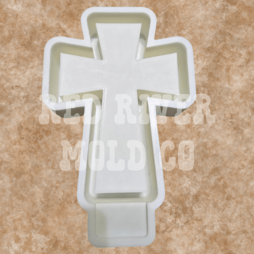 Plain Cross Silicone Freshie Mold - Red River Mold Co
