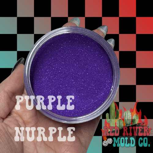 Purple Nurple Premium Ultra Fine Glitter Dust (1/256) Neon Translucent - Red River Mold Co