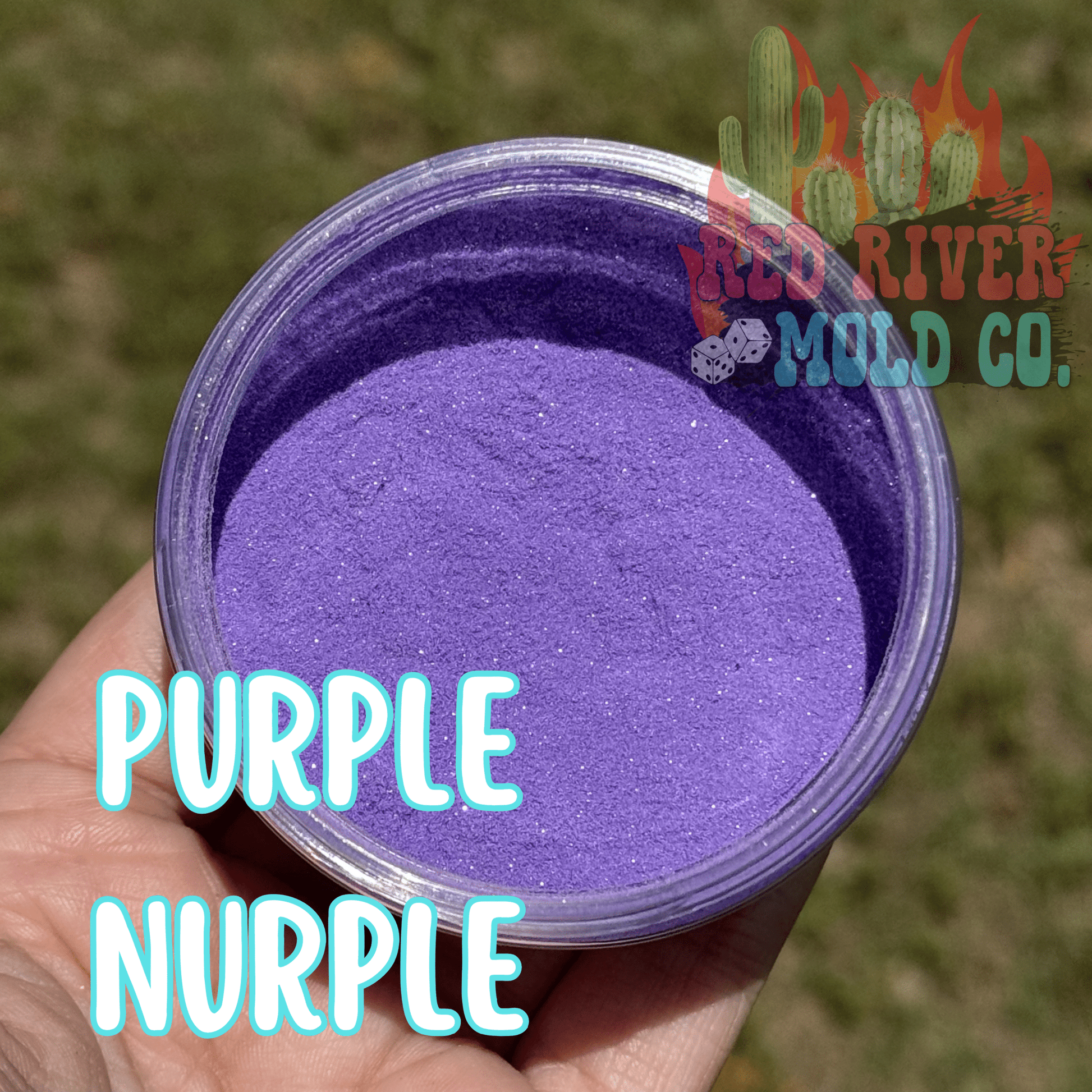 Purple Nurple Premium Ultra Fine Glitter Dust (1/500) Neon Translucent - Red River Mold Co