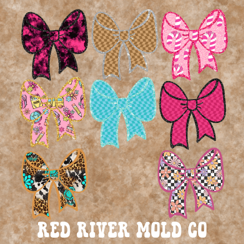 Raemade Customs Bow cardstock grab bag - Red River Mold Co