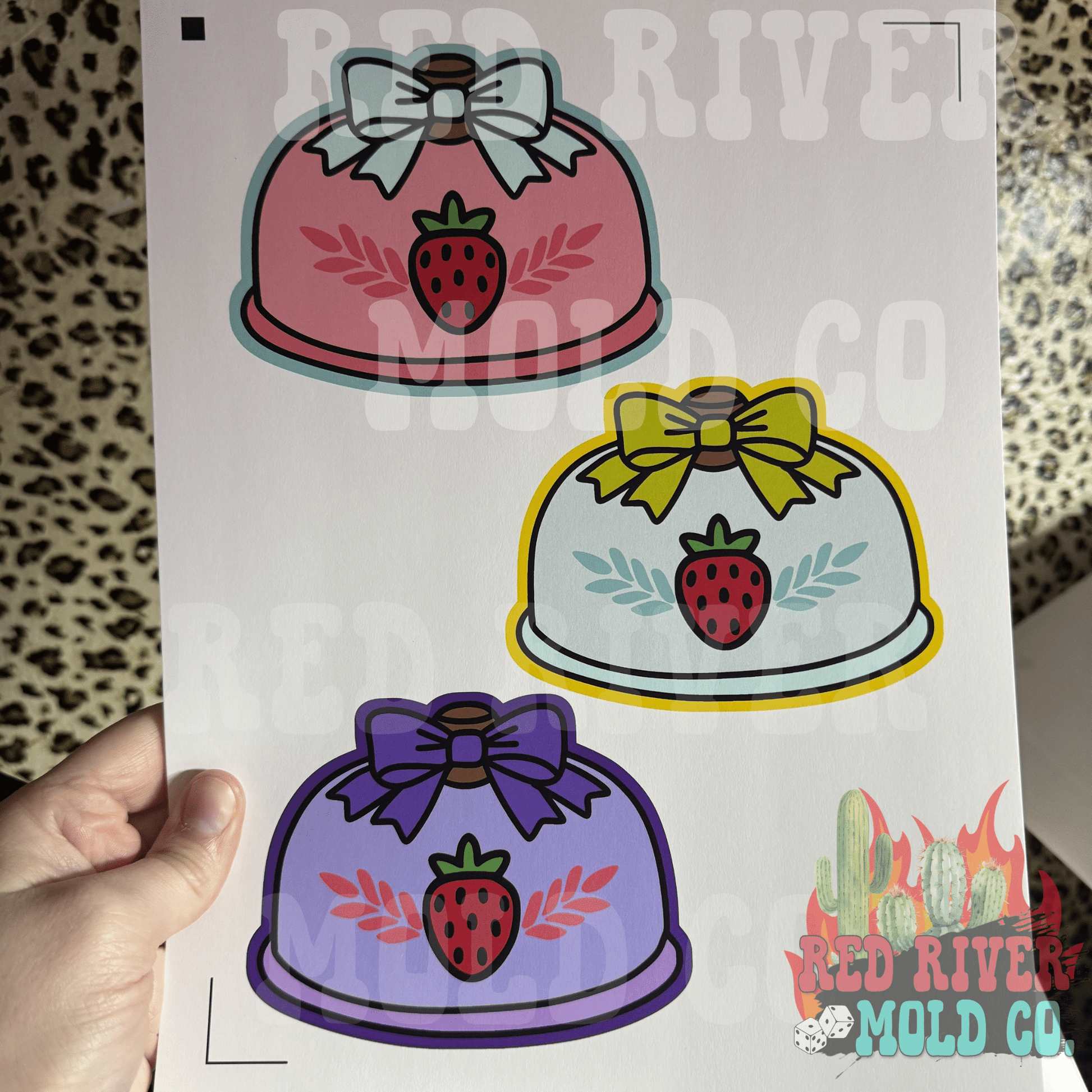 Raemade Customs bread box cardstock grab bag - Red River Mold Co