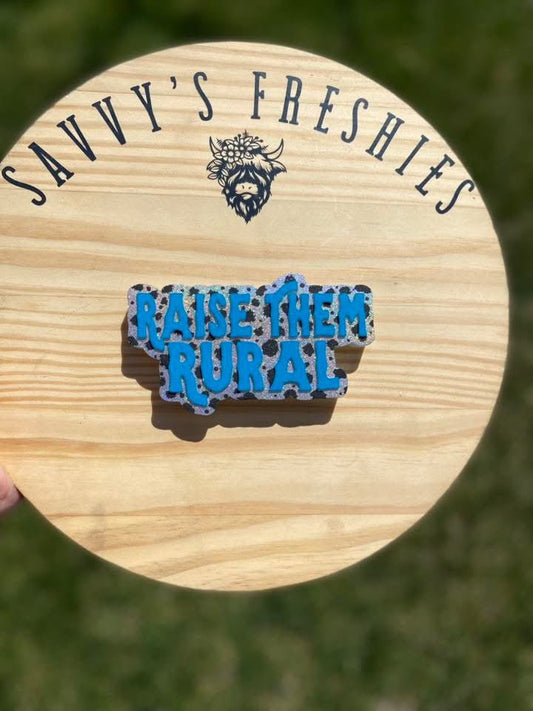 Raise Them Rural Silicone Freshie Mold - Red River Mold Co