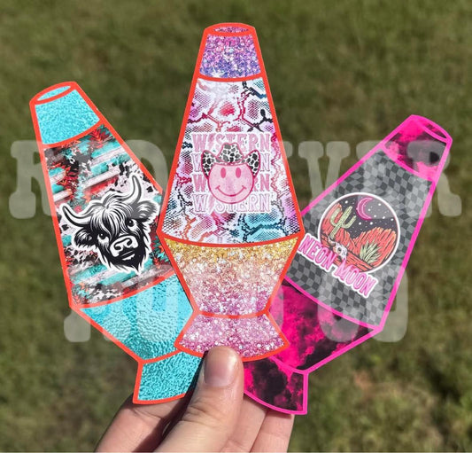 Ramblin Darlin Lava Lamp FULL cardstock grab bag - Red River Mold Co