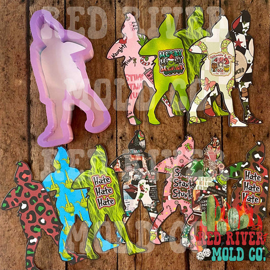 Ramblin Darlin Mean One cardstock grab bag - Red River Mold Co