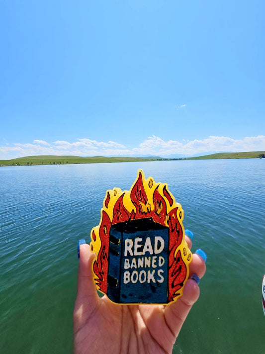 Read Banned Books Silicone Freshie Mold - Red River Mold Co